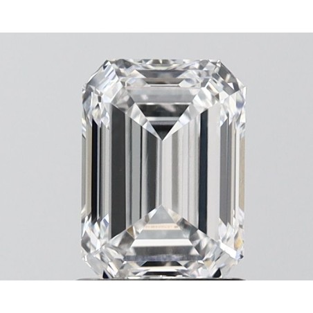 Diament laboratoryjny szlif szmaragdowy, 1.48ct, VVS2, D, IGI LG700569649