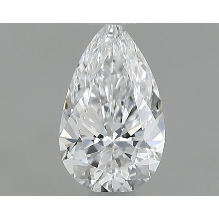 Diament szlif gruszkowy, 0.38ct, VS2, D, GIA 2536657383