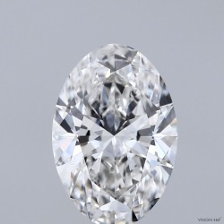 Diament laboratoryjny szlif owalny, 2.08ct, VVS2, F, IGI LG747561392