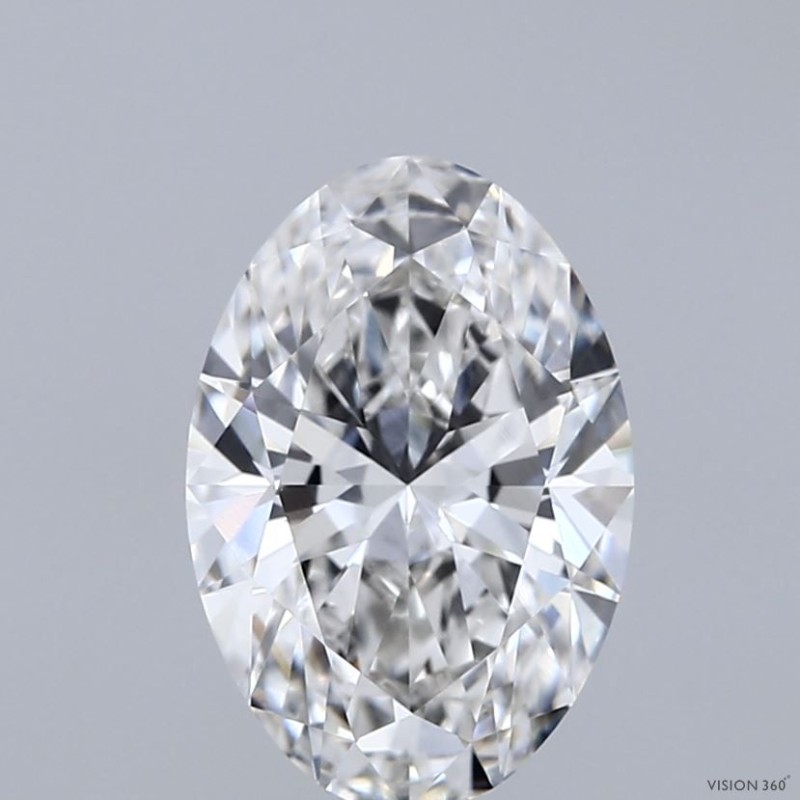 Diament laboratoryjny szlif owalny, 2.08ct, VVS2, F, IGI LG747561392