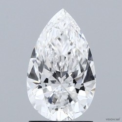 Diament laboratoryjny szlif gruszkowy, 1.56ct, VVS2, F, IGI LG752556330