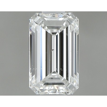Diament szlif szmaragdowy, 0.6ct, SI1, F, GIA 7512895334