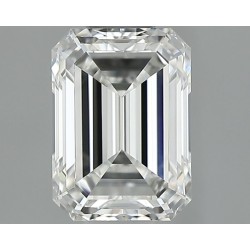 Diament szlif szmaragdowy, 0.6ct, VVS2, F, GIA 6512974201
