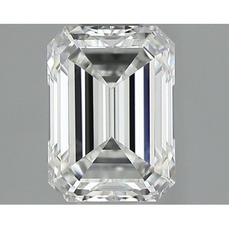 Diament szlif szmaragdowy, 0.6ct, VVS2, F, GIA 6512974201