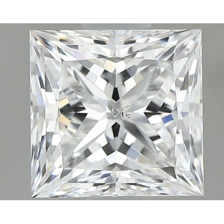 Diament szlif princess, 0.9ct, SI2, E, GIA 2526138755
