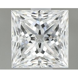 Diament szlif princess, 0.9ct, SI1, E, GIA 7521139447