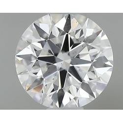 Diament szlif okrągły, 0.5ct, SI1, D, GIA 6532561532