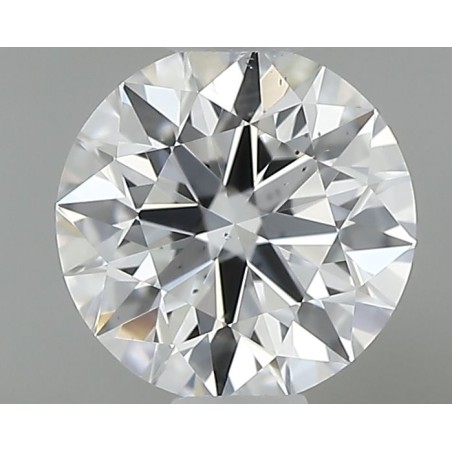 Diament szlif okrągły, 0.5ct, SI1, D, GIA 6532561532