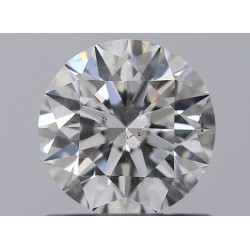 Diament szlif okrągły, 0.71ct, SI1, E, HRD 250000226393