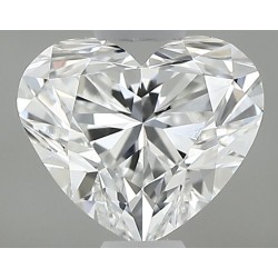 Diament serce, 0.6ct, VS1, F, GIA 6531478008