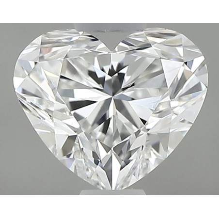 Diament serce, 0.6ct, VS1, F, GIA 6531478008