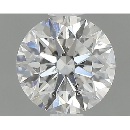 Diament szlif okrągły, 0.7ct, SI2, D, HRD 250000002389