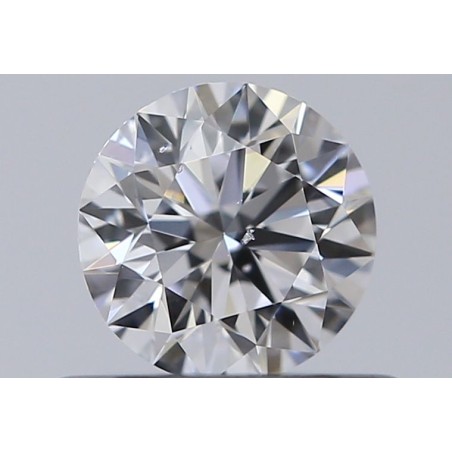 Diament szlif okrągły, 0.4ct, SI1, D, GIA 2536586006