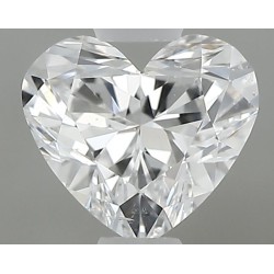 Diament serce, 0.5ct, SI1, D, GIA 6535577667