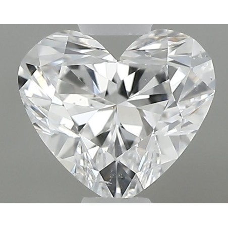 Diament serce, 0.5ct, SI1, D, GIA 6535577667