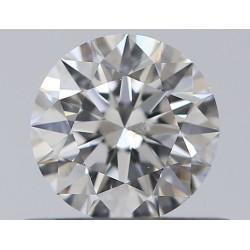 Diament szlif okrągły, 0.43ct, SI2, F, GIA 6531664849