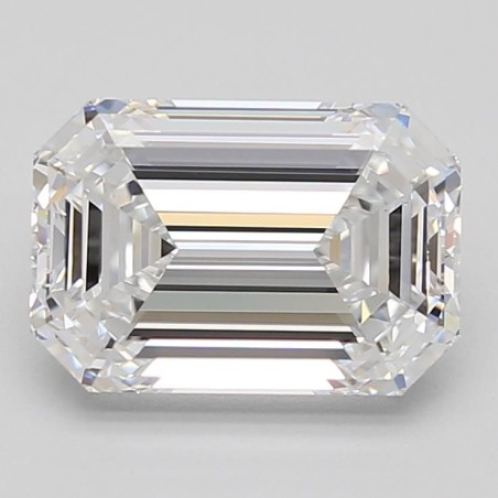 Diament laboratoryjny szlif szmaragdowy, 2.85ct, VVS1, D, GIA 2507472811