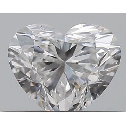 Diament serce, 0.42ct, SI1, D, GIA 6515482839