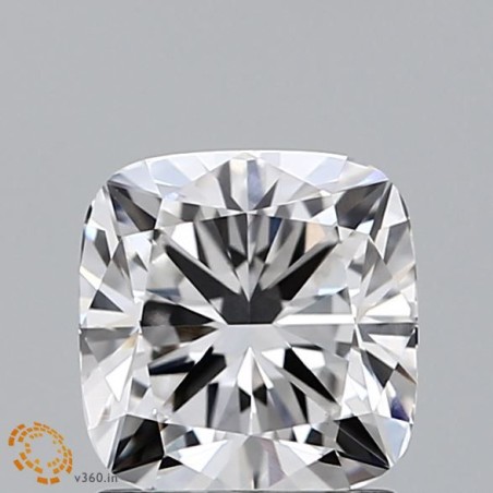 Diament laboratoryjny szlif poduszkowy brylantowy, 1.55ct, VVS2, F, IGI LG573380960