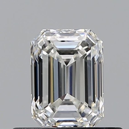 Diament szlif szmaragdowy, 0.5ct, VS1, H, GIA 1535247554