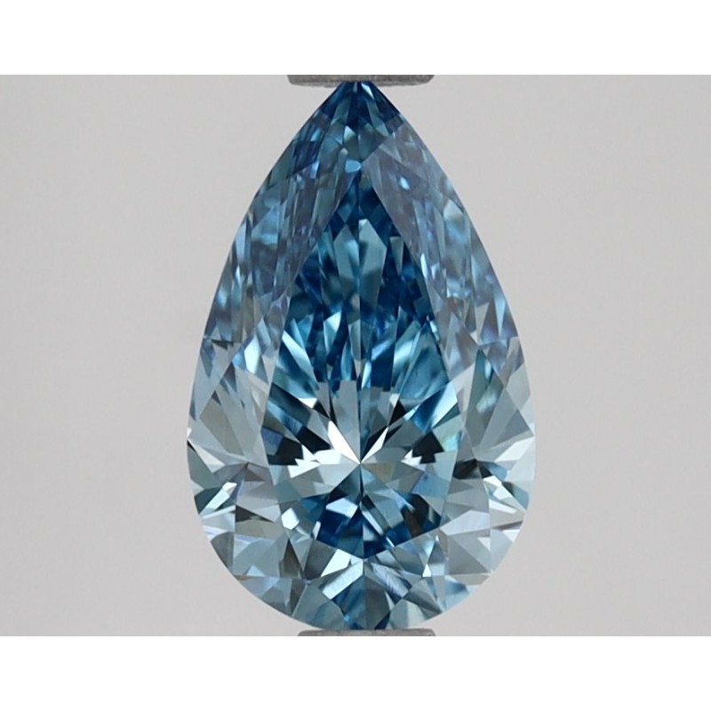 Diament laboratoryjny o barwie fantazyjnej szlif gruszkowy, 1.04ct, VVS1, Fancy Vivid Blue, IGI LG652487886