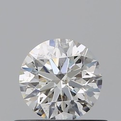 Diament szlif okrągły, 0.52ct, SI2, I, GIA 2537209069