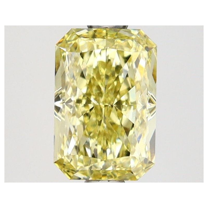 Diament laboratoryjny o barwie fantazyjnej radiant, 1.52ct, VVS2, Fancy Intense Yellow, IGI LG665454423