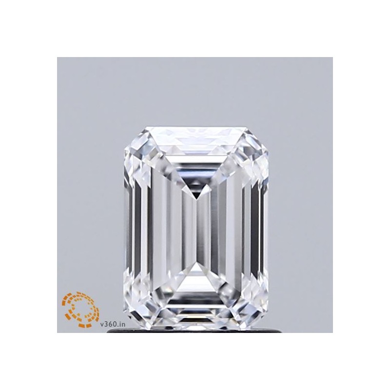 Diament laboratoryjny szlif szmaragdowy, 1.1ct, VVS2, D, IGI LG735532837