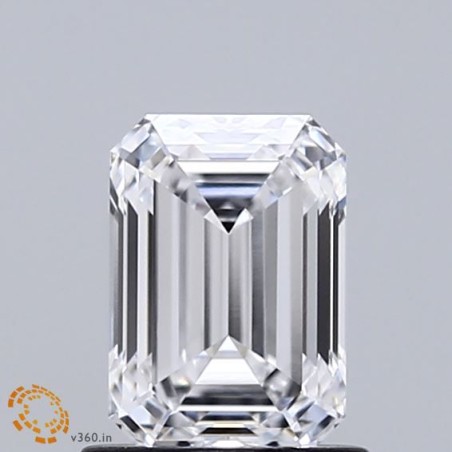 Diament laboratoryjny szlif szmaragdowy, 1.1ct, VVS2, D, IGI LG735532837