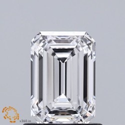 Diament laboratoryjny szlif szmaragdowy, 1.02ct, VVS2, D, IGI LG735532906