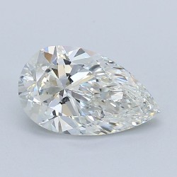 Diament laboratoryjny szlif gruszkowy, 1.71ct, VVS2, F, IGI LG625490395