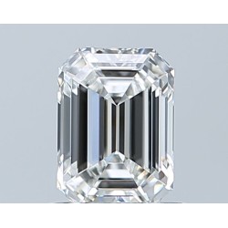 Diament szlif szmaragdowy, 0.73ct, VVS2, G, GIA 5232803982