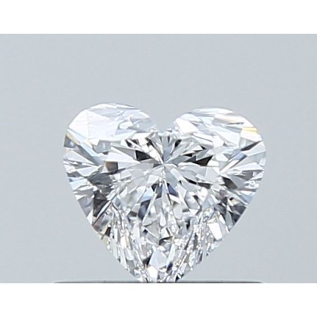Diament serce, 0.43ct, VVS2, D, GIA 5231805249