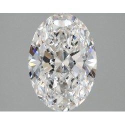 Diament laboratoryjny szlif owalny, 2.56ct, VVS2, E, IGI LG749568254