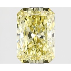 Diament laboratoryjny o barwie fantazyjnej radiant, 1.61ct, VVS2, Fancy Intense Yellow, IGI LG627419953