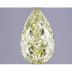 Diament laboratoryjny o barwie fantazyjnej szlif gruszkowy, 2.54ct, VVS2, Fancy Intense Yellow, IGI LG624430931