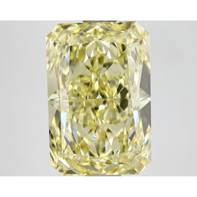 Diament laboratoryjny o barwie fantazyjnej radiant, 2.85ct, VVS2, Fancy Intense Yellow, IGI LG633403501