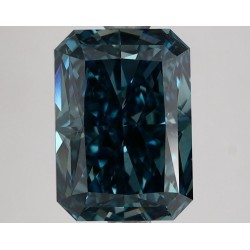 Diament laboratoryjny o barwie fantazyjnej radiant, 2.57ct, VVS2, Fancy Vivid Blue, IGI LG648427981