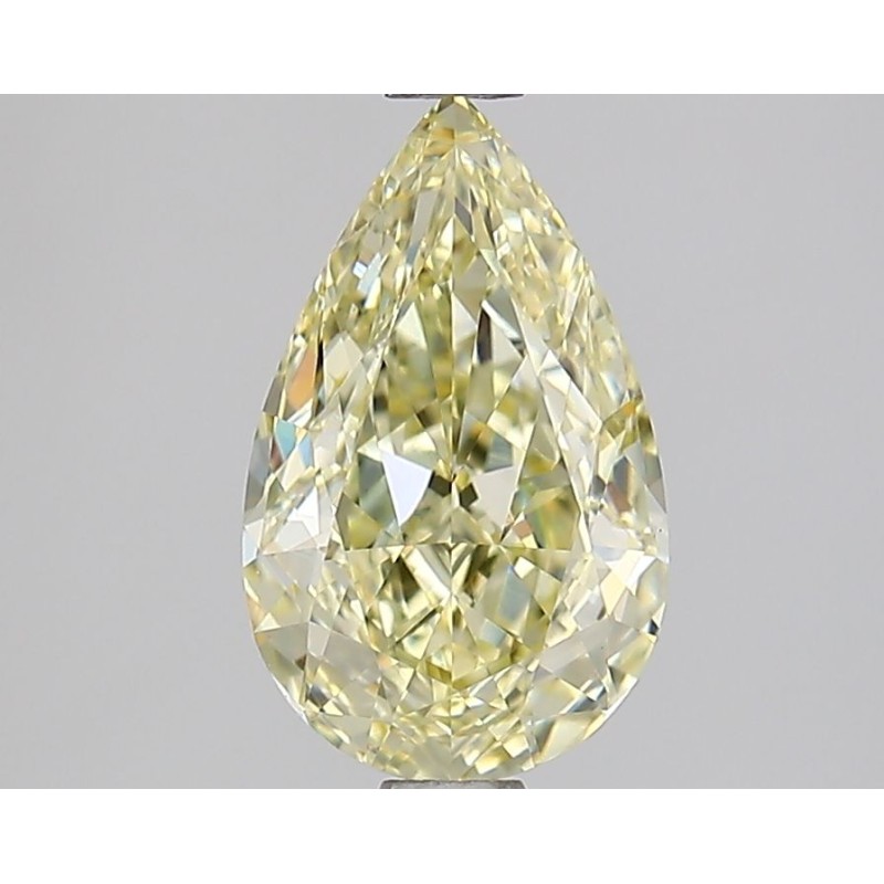 Diament laboratoryjny o barwie fantazyjnej szlif gruszkowy, 1.52ct, VVS2, Fancy Yellow, IGI LG627482222