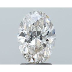Diament szlif owalny, 2ct, SI2, I, IGI 737564523
