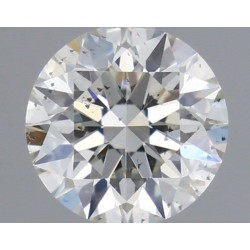 Diament szlif okrągły, 0.57ct, SI2, I, IGI 681562179
