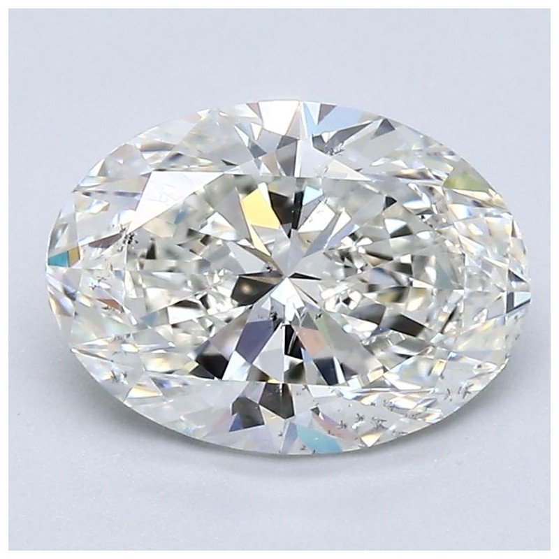 Diament szlif owalny, 2ct, SI1, H, GIA 5513336512