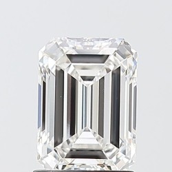 Diament laboratoryjny szlif szmaragdowy, 1.58ct, VVS2, F, IGI LG717528985