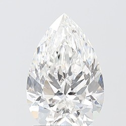 Diament laboratoryjny szlif gruszkowy, 2.01ct, VVS2, E, IGI LG724562915