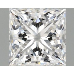 Diament laboratoryjny szlif princess, 1.1ct, VVS2, E, IGI LG741528839