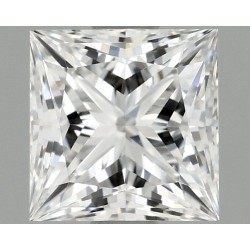 Diament laboratoryjny szlif princess, 1.1ct, VVS2, E, IGI LG741528804