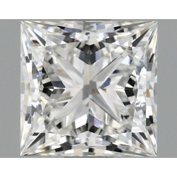 Diament laboratoryjny szlif princess, 1.1ct, VVS2, E, IGI LG741538800
