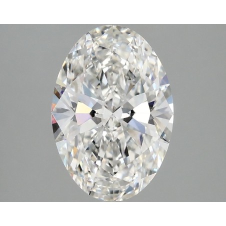 Diament laboratoryjny szlif owalny, 2ct, VVS2, F, IGI LG751516496