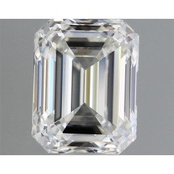 Diament szlif szmaragdowy, 1.5ct, VVS2, H, IGI 519264532