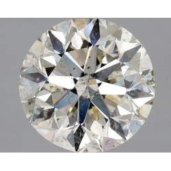 Diament szlif okrągły, 2ct, SI2, I, HRD 250000223386